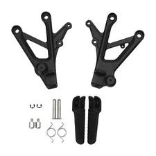 Front Foot Pegs Footrest Mount Bracket For Honda CBR600F4 99-00 CBR600F4i 01-06