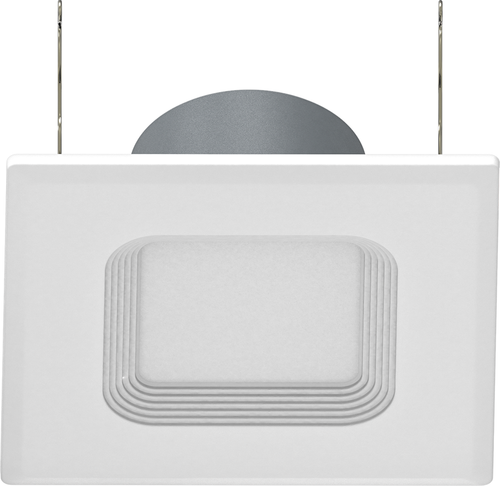 RAB 8" Recessed Retrofit Downlight Fixture, 10 Watt, white finish, hardwired