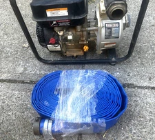 IRONTON 97938  Semi-Trash Water Pump 2in. Ports, 7860 GPH 1/4in. Solids Capacity