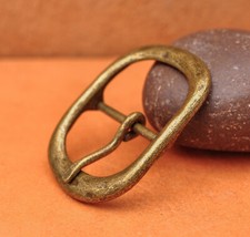 Men Vintage Brass Classic Pin Center Bar Metal Belt Buckle Fit 31MM Straps