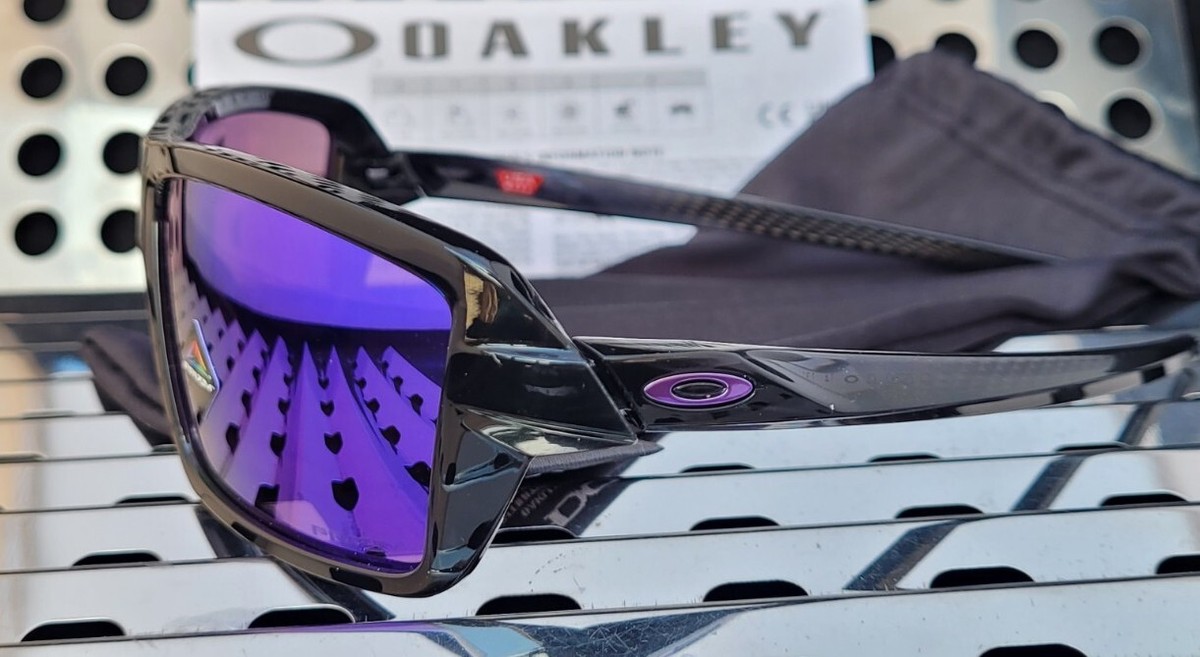 New Oakley CABLES 9129-0863 Sunglasses Black Ink w/ Prizm Violet
