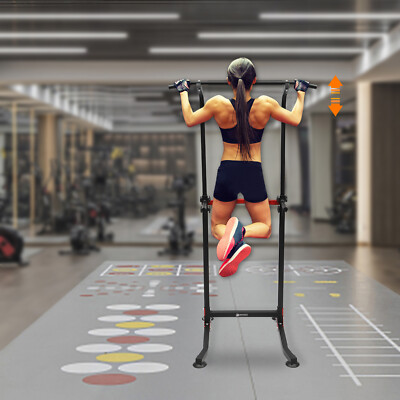 Dip Station Klimmzug Bar Fitness Power Tower Fitnessstudio Trainingsgerät Gerä