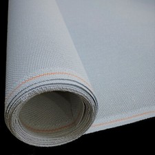 Mono Deluxe Blank Needlepoint Canvas FRENCH BLUE Zweigart 1 yard, 18-count