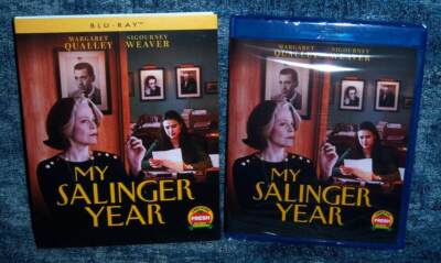 NEW SHOUT SIGOURNEY WEAVER MY SALINGER YEAR DRAMA MOVIE BLU RAY 2020 & SLIPCOVER