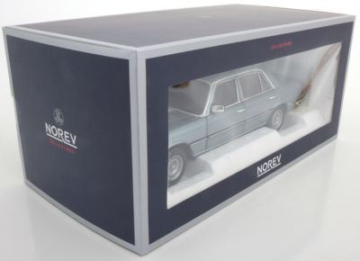 NOREV 1976 Mercedes 450 SEL 6.9 W116 Silver Blue Metallic 1:18*New