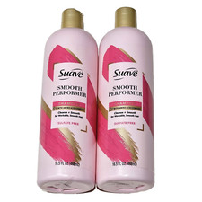 2 Pack Suave Smooth Performer Shampoo Amino Acid Complex Cleanse 16.5oz