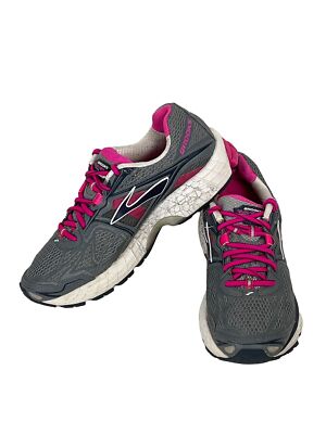 Brooks Ravenna Running Shoes Womens 9M Pink Gray Mesh