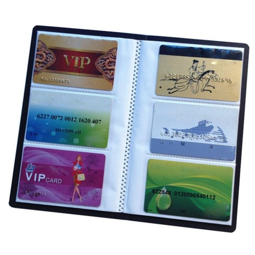 Business Holder Card achats Album ID Binder with Slots for Cards