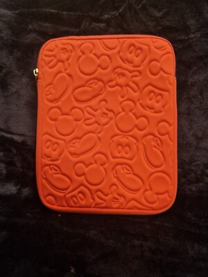 Disney Parks authentisches Original rosa zeitgenössisches Mickey Maus Tablet iPad-Hülle