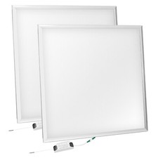 48W LED Panel Light 2x2FT Recessed Edge-Lit Drop Ceiling Troffer LED Flat Lights