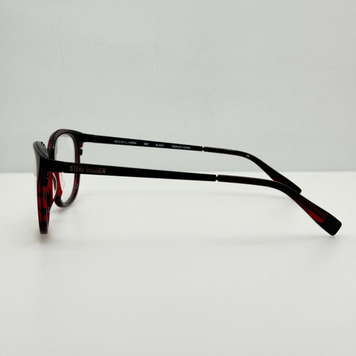 Steve Madden Eyeglasses Eye Glasses Frames Sliick Merlot  display picture 2
