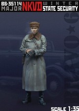 BRAVO 6 35114 WORLD WAR II RUSSIAN MAJOR NKVD STATE SECURITY-WINTER 1 FIGURE 