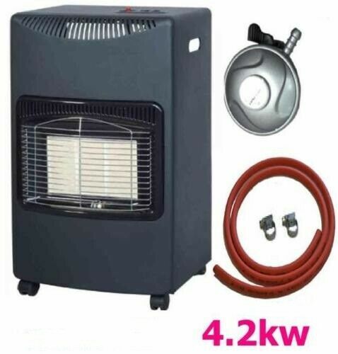 Cabinet calor Mobile Gas Heater Room Indoor Portable Ceramic Piezo Butane  4.2 kW | eBay