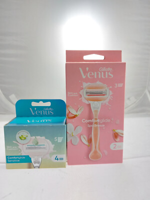 Gillette Venus Comfortglide Spa Breeze 1 Griff 6 er Set Klingen #10.6 1864 J4