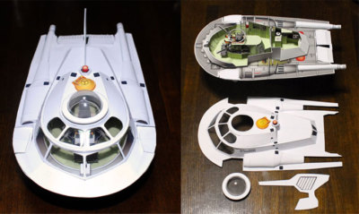 Fantastic Voyage Proteus Submarine DIY Handcraft PAPER MODEL KIT