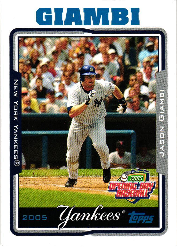 2005 Topps Opening Day #27 Jason Giambi