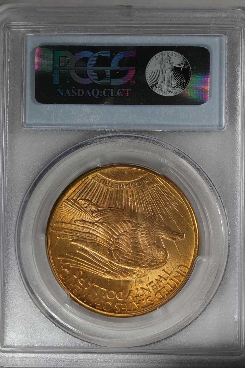 20ドル金貨 おもちゃ・趣味 1922 カナダ セント ジョージ V MS-62 PCGS (ブラウン)