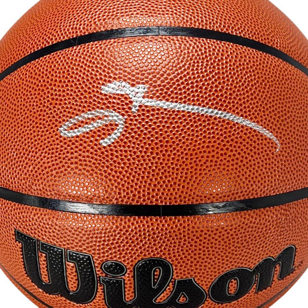 Allen Iverson Signed Wilson NBA Authentic Series Basketball