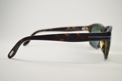 Tom Ford August Sunglasses TF678 52N 59-18-140mm Dark Havana