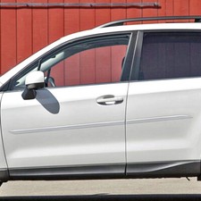 For Subaru Forester 2009-2018 Painted Body Side Moldings Fe7-forester