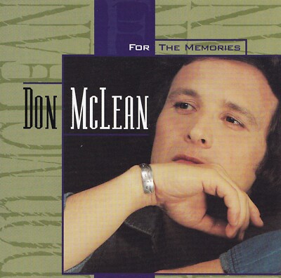 DON McLEAN - CD - FOR THE MEMORIES