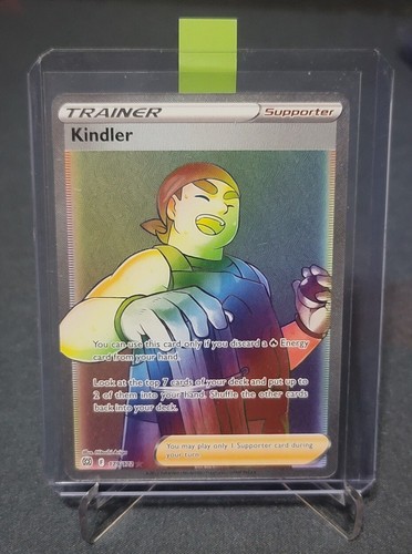 Kindler Rainbow Full Art 179 172 Rainbow Rare Brilliant Stars Pokemon 