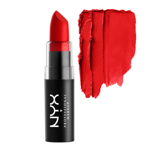 kleinhandel peddelen komedie NYX Matte Lipstick in MLS09 Natural, MLS10 Perfect Red | eBay