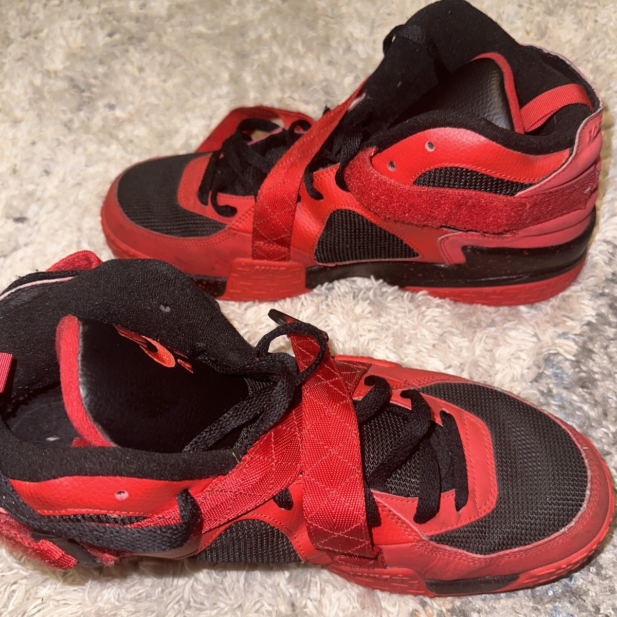 Size 14 Nike Air Raid Red