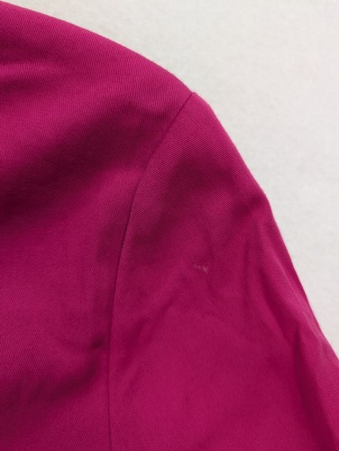 Vintage Women's Blazer Size Medium Pink Cuffed Sleeves Oversized Maggie Lawrence - Picture 20 of 20