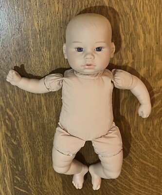 Madame Alexander 14” Baby Doll Bald Fixed Eyes 2018
