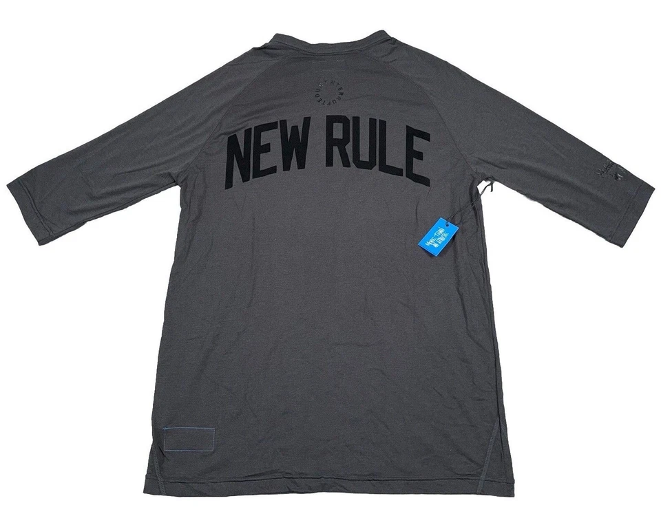 More Than An Athlete (MTAA) Uninterrupted T-Shirt Pirate Black U122KN3 Men's NEW - Image 2 of 4