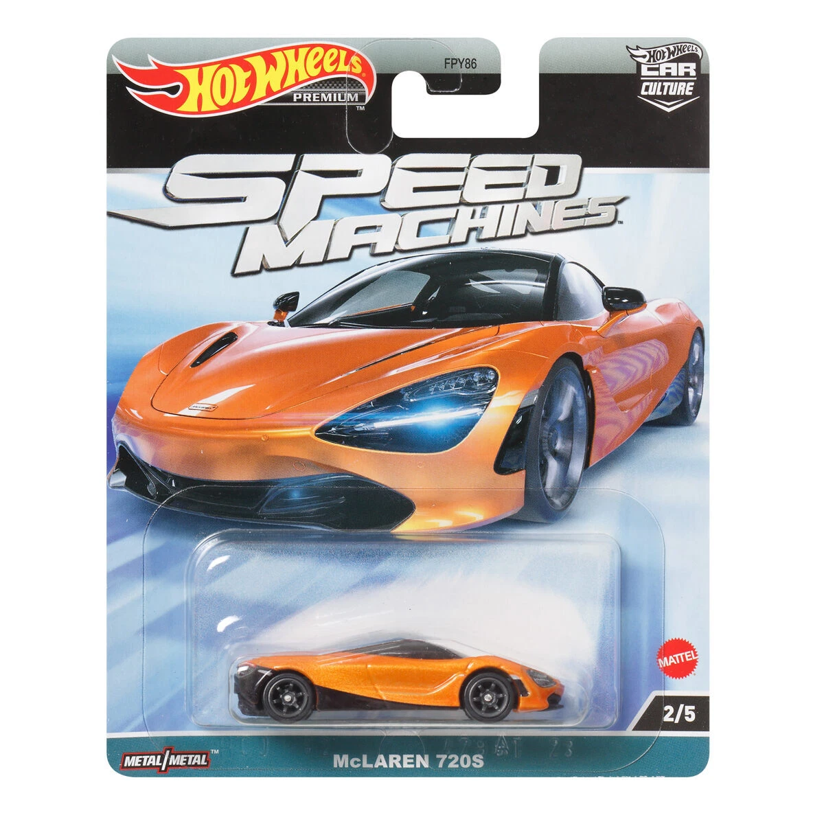 Hot Wheels Car Culture 2023 Speed Machines 2 5 Diecast McLaren 720S Brand New