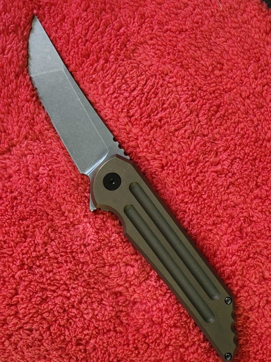 Jake Hoback Kwaiback MK6 Titanium w/ Fullers Bronze Stonewash