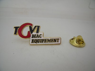 Anstecknadeln Pin Pins Badge RENAULT DIAC EQUIPMENT TGVI TOP !
