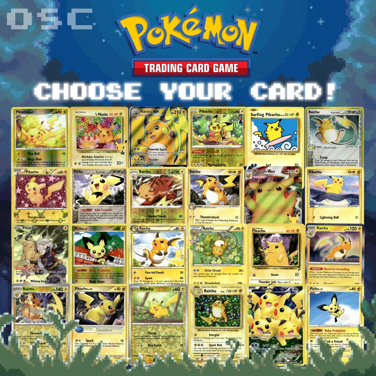 Pikachu Pokémon TCG Trading Card Games in Korean Individual | eBay