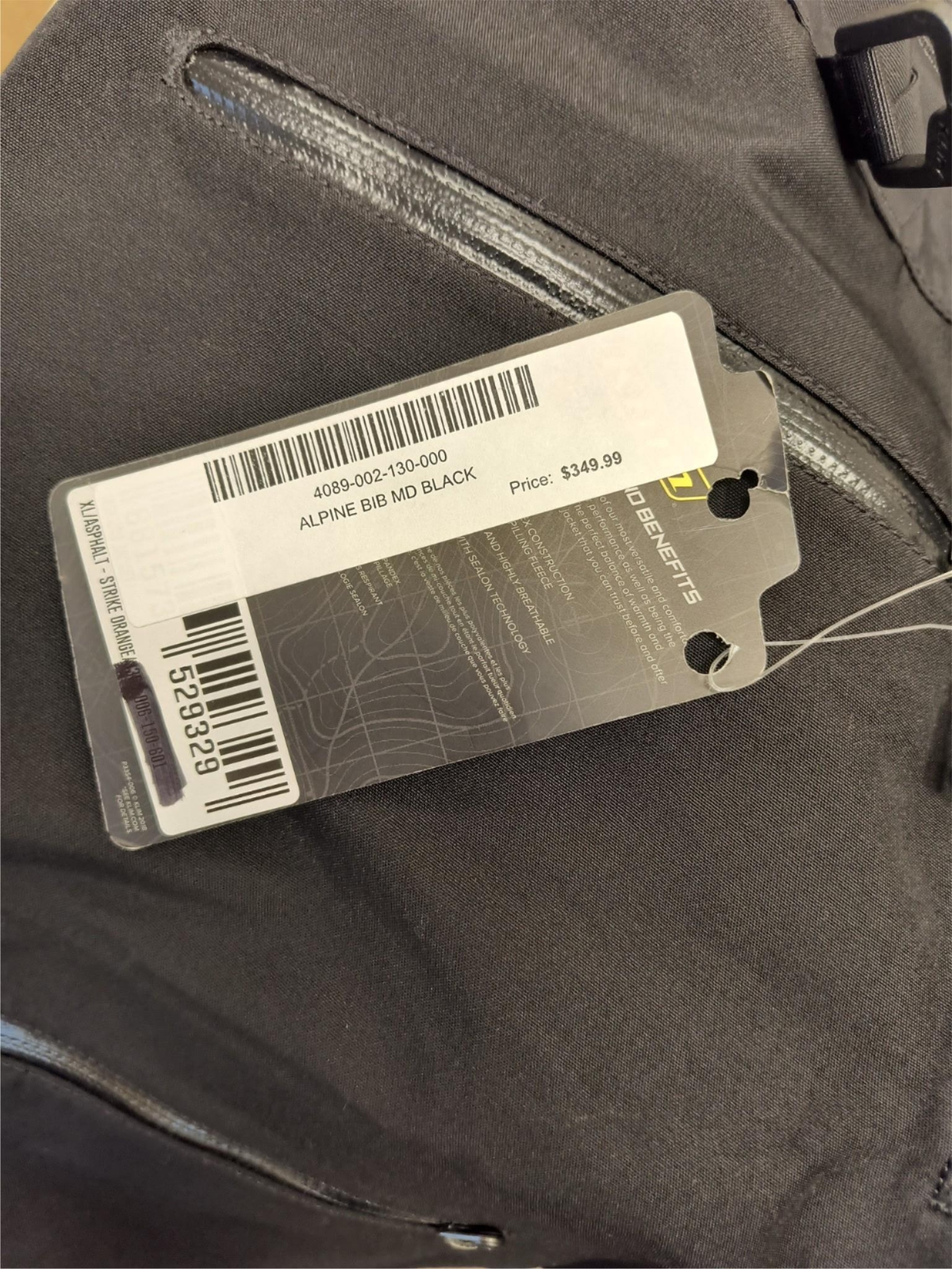 Klim Alpine Women's Snowmobile Bib with Gortex 4089002130 Black Size