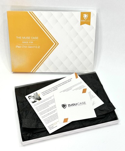 ZUGU The Muse Case iPad 10.2 Case (7th/8th/Gen) Black - NEW - 第 2/7 張圖片