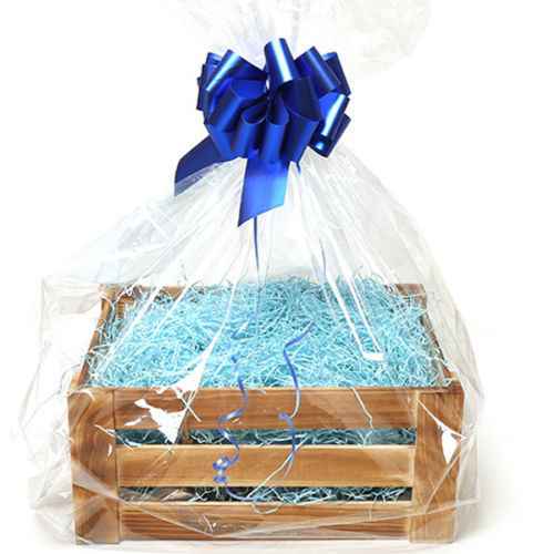 large clear cello bag 2 pack end of roll 55cm x 70cm cellophane