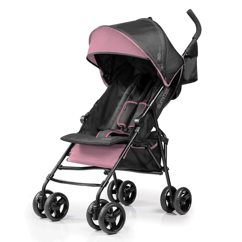 Summer by Ingenuity 3D Mini Convenience Stroller – Lightweight Stroller wi