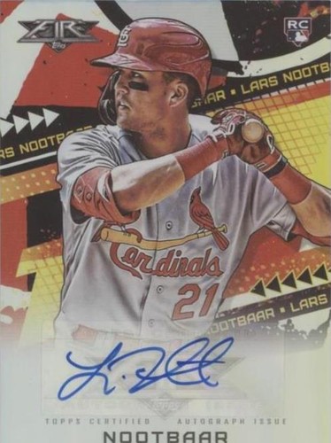 2022 Topps Dynasty Lars Nootbaar RC Patch Auto /5 Cardinals 2022 Topps Dynasty Lars Nootbaar RC Patch Auto /5 Cardinals