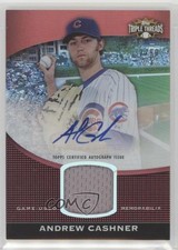 2011 Topps Triple Threads Unity Relic 32/99 Andrew Cashner #TTUAR-20 Auto 0jd0
