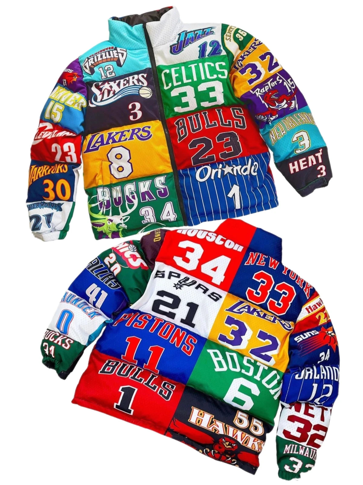 NBA Puffer Jacket Men's {Size 4 Extra Large}