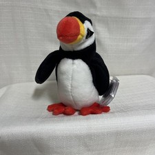Ty Beanie Baby Babies  Puffer" the Puffin Bird w/ Tag  Protector 1997
