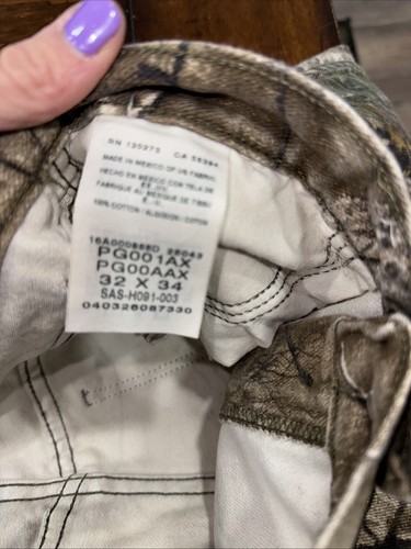 Wrangler Camo Hunting Pants Men's 32X34 - Picture 4 of 6