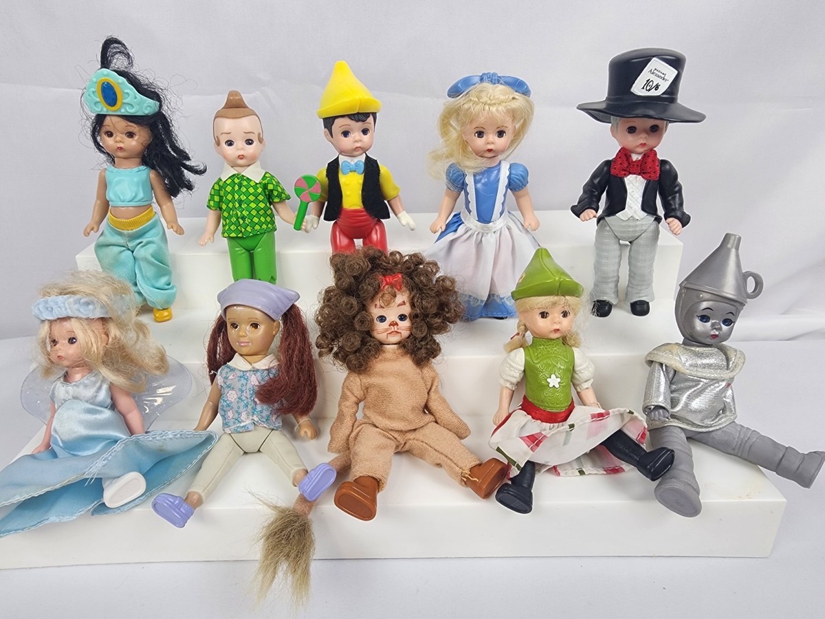 Lot of 10 McDonalds MADAME ALEXANDER mixed OZ plus DOLLS Happy