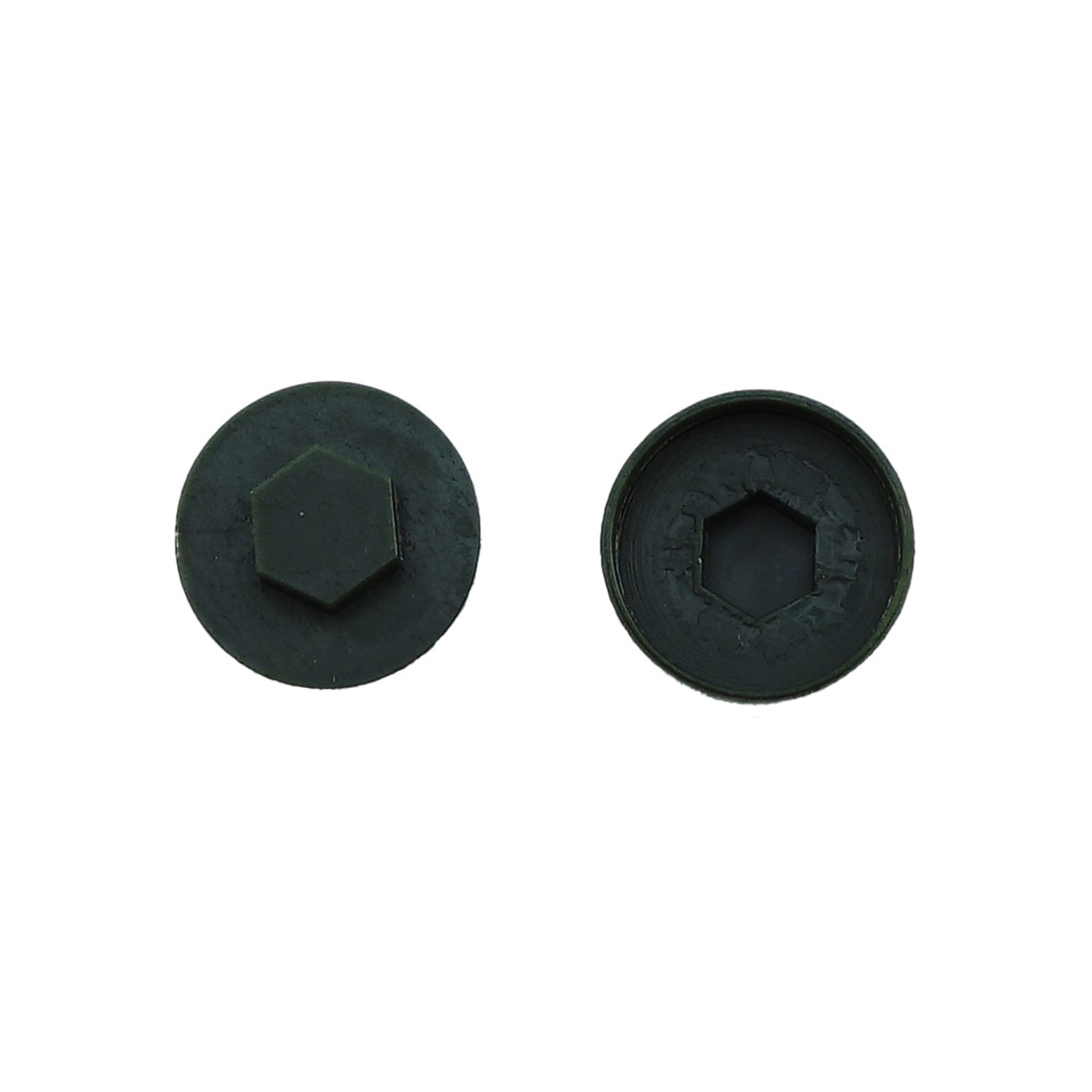 Jcp Fixings Juniper Green Cover Caps 19mm - FJMFC19JG - Box of 1000