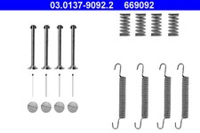 Rear ATE 03.0137-9092.2 Accessory Kit, parking brake shoes for ,OPEL,VAUXHALL