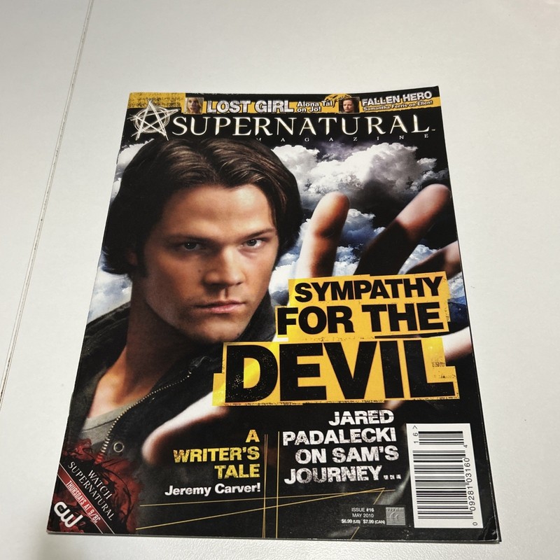 SUPERNATURAL Magazine #16 Jared Ellen Sam's Journey