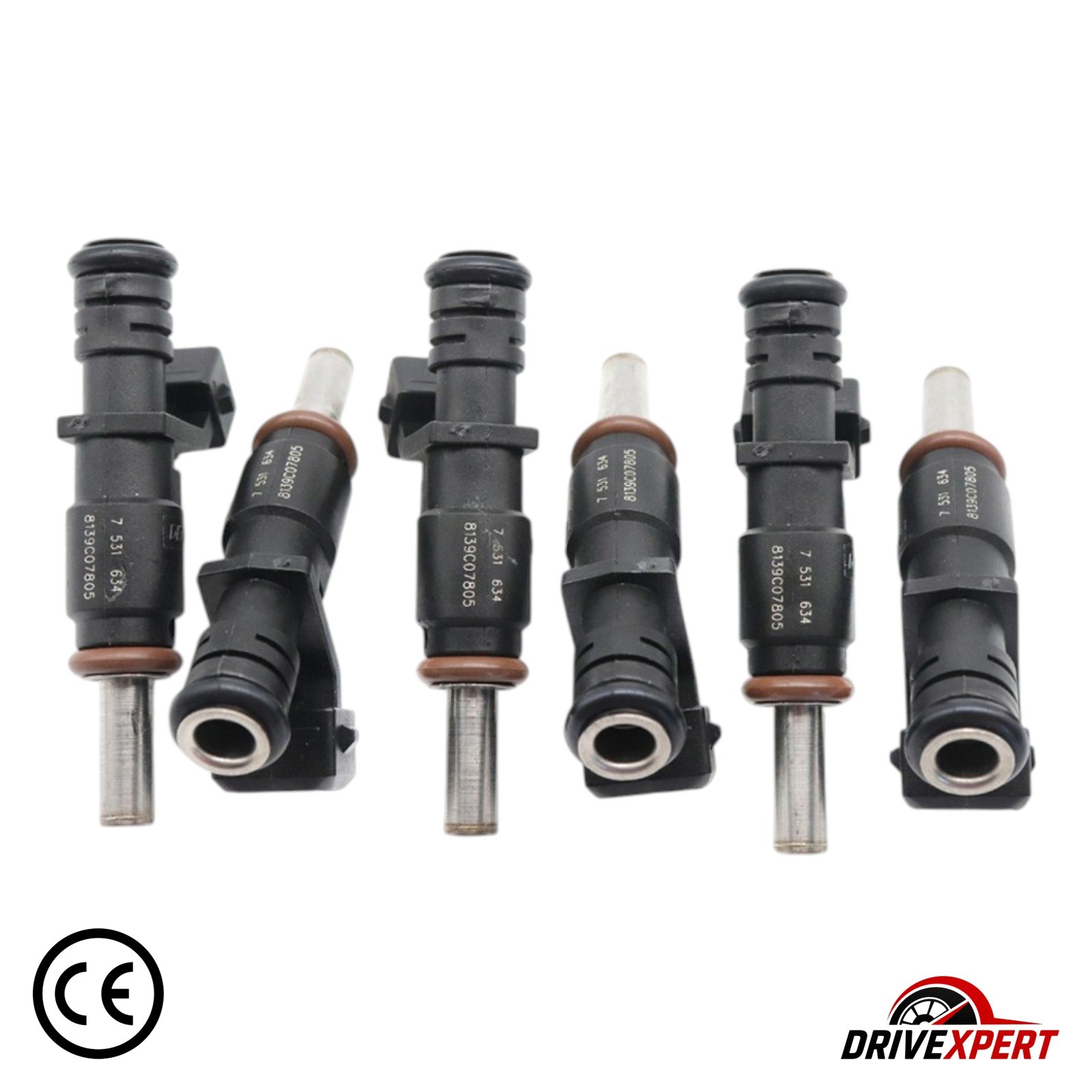Lot 6 Injecteurs 13537531634 pour BMW 325i 328i 330i 525i 528i 530i X3 X5 Z4