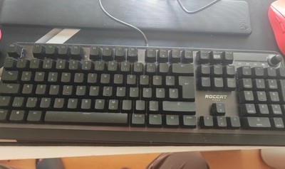 Roccat Pyro Gaming Mechanische Tastatur, Schwarz, QWERTZ